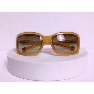 DKNY DY4002 3028/13 62-16-120 Honey with Brown Fade Lens Wrap Sunglasses